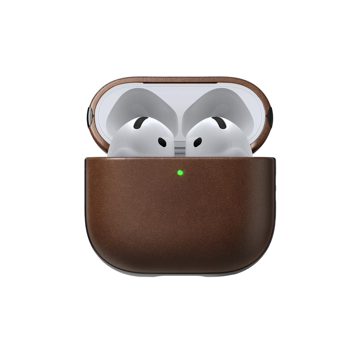 Amazon | Nomad Modern Leather Case｜AirPods（第4世代）対応｜高級
